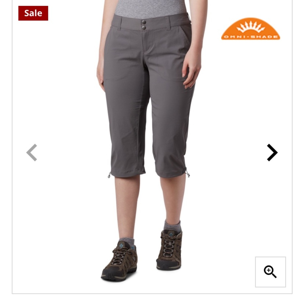 NWT Columbia Women's Saturday Trail II Knee Pants Size 6